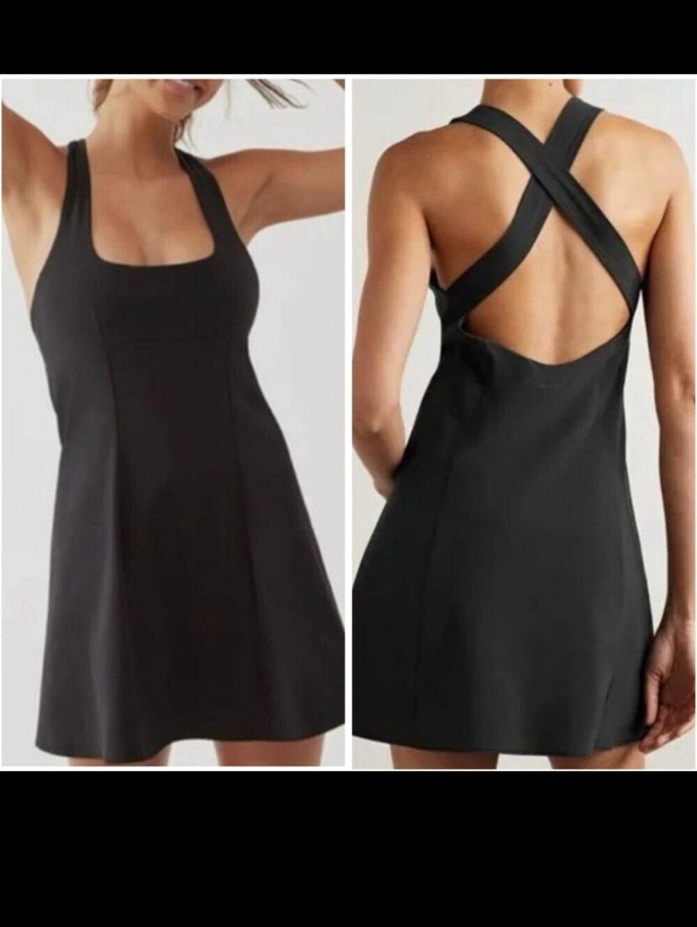 Outdoor Voices Crisscross Back Athletic Dress With Shorts- M - Picture 14 of 14
